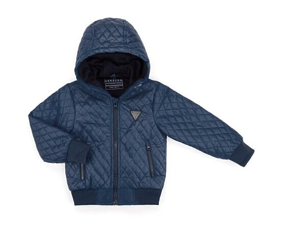 Куртка Verscon стеганая с капюшоном (3440-146B-blue)