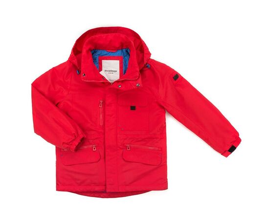 Куртка Snowimage парка с капюшоном (SICMY-P402-140B-red)