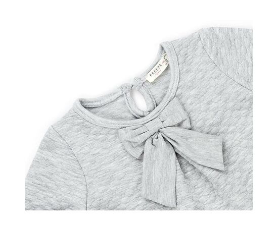 Платье Breeze с бантом (11533-98G-gray), изображение 3 Платье Breeze с бантом (11533-98G-gray), изображение 3