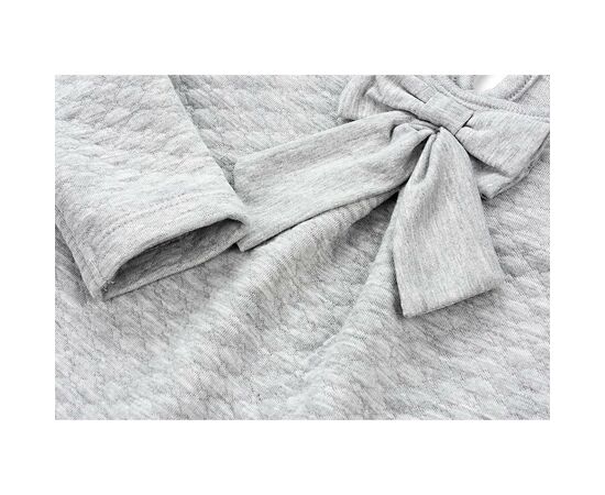Платье Breeze с бантом (11533-98G-gray), изображение 4 Платье Breeze с бантом (11533-98G-gray), изображение 4