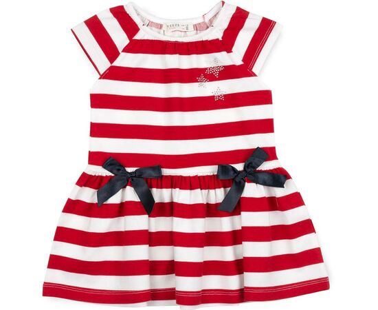 Платье Breeze в полоску (11813-104G-red)