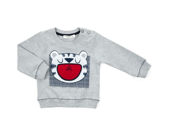 Набір дитячого одягу Breeze з тигриком (13251-80B-gray), зображення 2 Набір дитячого одягу Breeze з тигриком (13251-80B-gray), зображення 2