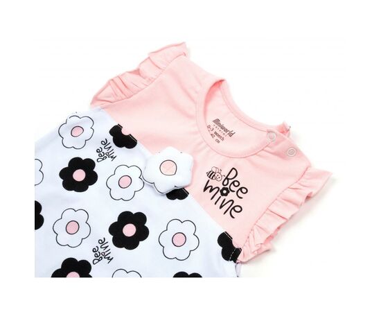 Боди Miniworld с цветочками (14940-56G-pink), изображение 3 Боди Miniworld с цветочками (14940-56G-pink), изображение 3