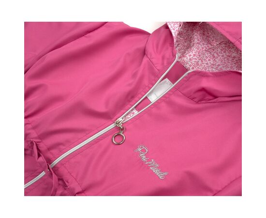 Куртка Haknur ветровка с капюшоном (7855-140G-fuchsia), изображение 3 Куртка Haknur ветровка с капюшоном (7855-140G-fuchsia), изображение 3
