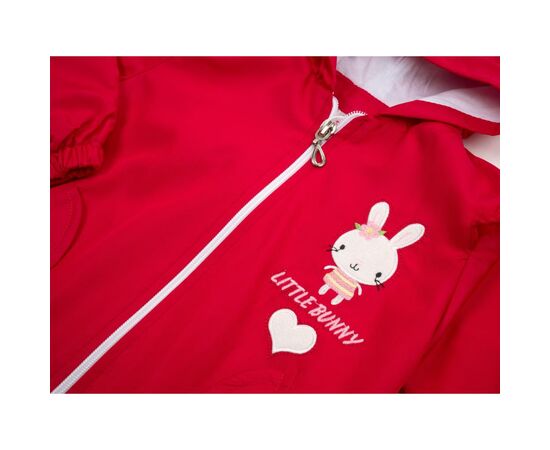 Куртка Peri masali ветровка с капюшоном с ушками (7959-104G-red), изображение 3 Куртка Peri masali ветровка с капюшоном с ушками (7959-104G-red), изображение 3