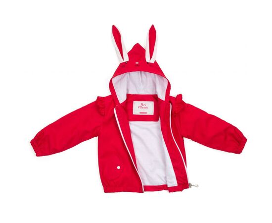 Куртка Peri masali ветровка с капюшоном с ушками (7959-104G-red), изображение 4 Куртка Peri masali ветровка с капюшоном с ушками (7959-104G-red), изображение 4
