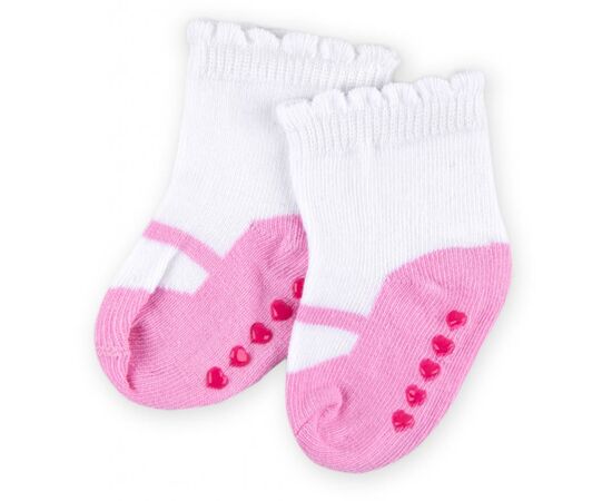 Носки Luvable Friends 3 пары нескользящие, для девочек (23117.0-6 F), изображение 3 Носки Luvable Friends 3 пары нескользящие, для девочек (23117.0-6 F), изображение 3