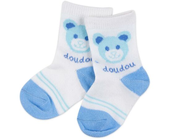 Носки Luvable Friends игрушка + носочки 3 пары (44009.B.ONE), изображение 3 Носки Luvable Friends игрушка + носочки 3 пары (44009.B.ONE), изображение 3