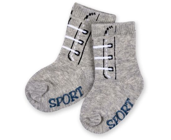 Носки Luvable Friends 3 пары нескользящие, для мальчиков (02316.0-6 M), изображение 4