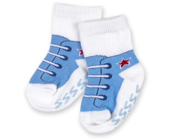 Носки Luvable Friends 3 пары нескользящие, для мальчиков (23080.6-12 M), изображение 4 Носки Luvable Friends 3 пары нескользящие, для мальчиков (23080.6-12 M), изображение 4