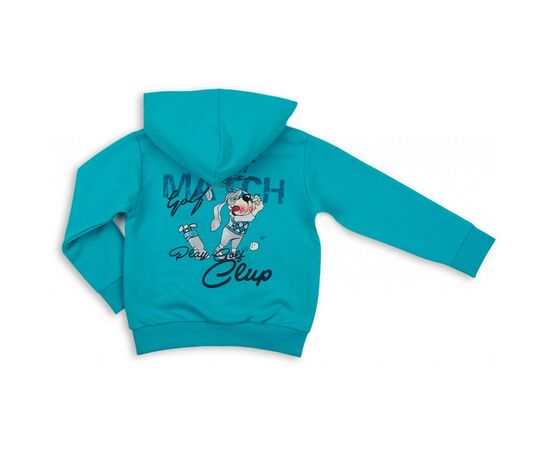 Спортивный костюм Breeze бирюзовый с собачкой (7879-92B-blue), изображение 3 Спортивный костюм Breeze бирюзовый с собачкой (7879-92B-blue), изображение 3