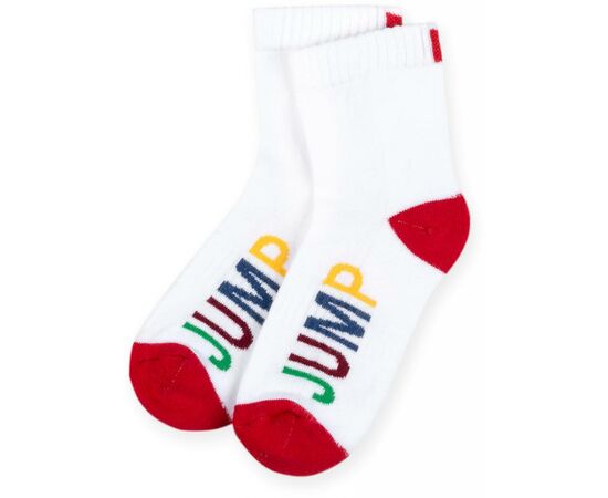 Шкарпетки Bross "Jump" з червоними вставками (11614-5-7B-red)