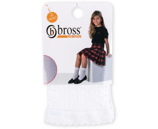 Носки Bross 5-6 лет (8606-5-6G-white), изображение 2 Носки Bross 5-6 лет (8606-5-6G-white), изображение 2
