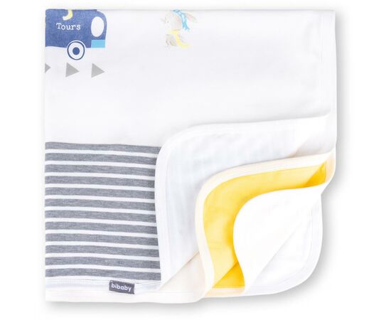Детское одеяло Bibaby с автобусом (64076-beige), изображение 3 Детское одеяло Bibaby с автобусом (64076-beige), изображение 3