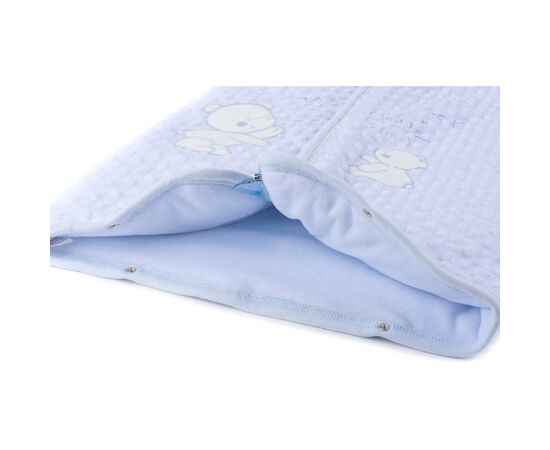 Детское одеяло Bibaby конверт (64174-blue), изображение 5 Детское одеяло Bibaby конверт (64174-blue), изображение 5