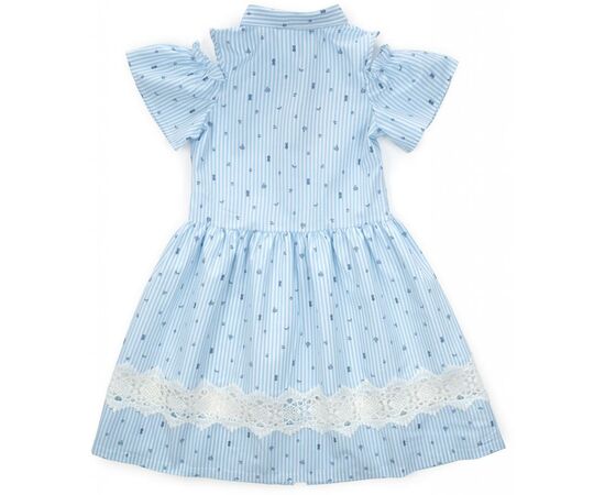 Платье Bushra с кружевом (201001-122G-blue), изображение 2 Платье Bushra с кружевом (201001-122G-blue), изображение 2
