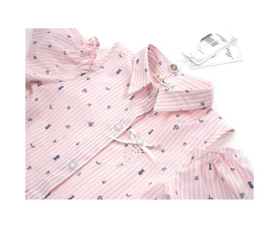 Платье Bushra с кружевом (201001-140G-peach), изображение 3 Платье Bushra с кружевом (201001-140G-peach), изображение 3
