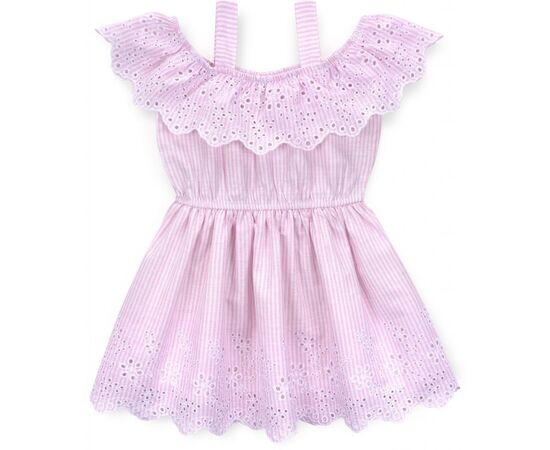 Платье Bushra с вышивкой (201034-98G-pink)
