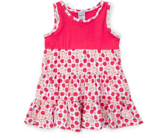 Платье Breeze с яблочками (5986-2-92G-coral)