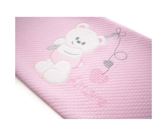 Детское одеяло Breeze с мишкой (64291-pink), изображение 3 Детское одеяло Breeze с мишкой (64291-pink), изображение 3