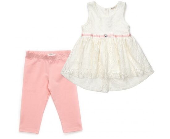 Платье Breeze туника кружевное (12952-104G-cream)