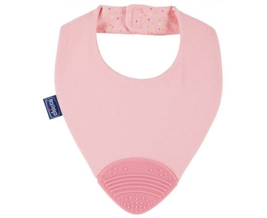 Слюнявчик Chicco GIMMY BIB с прорезывателем розовый (02581.10), изображение 2 Слюнявчик Chicco GIMMY BIB с прорезывателем розовый (02581.10), изображение 2