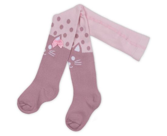 Колготки UCS Socks для дівчаток святкові з бантиком рожеві (M0C0302-0899-0-3m/G-pink)