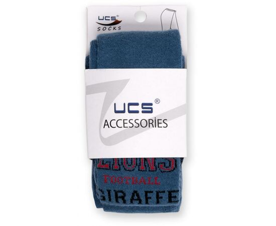 Колготки UCS Socks для мальчиков со львом синие (M0C0301-0828-1-2/B-blue), изображение 4 Колготки UCS Socks для мальчиков со львом синие (M0C0301-0828-1-2/B-blue), изображение 4