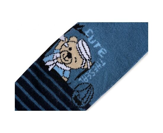 Колготки BNM для мальчиков с мишкой синие (M0C0301-0836-1-2/B-blue), изображение 3 Колготки BNM для мальчиков с мишкой синие (M0C0301-0836-1-2/B-blue), изображение 3