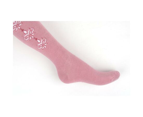 Колготки UCS Socks с розовыми цветочками по бокам (M0C0301-0876-3G-dark-pink), изображение 2 Колготки UCS Socks с розовыми цветочками по бокам (M0C0301-0876-3G-dark-pink), изображение 2