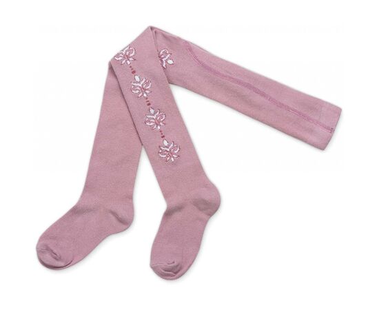 Колготки UCS Socks с розовыми цветочками по бокам (M0C0301-0876-3G-dark-pink), изображение 3 Колготки UCS Socks с розовыми цветочками по бокам (M0C0301-0876-3G-dark-pink), изображение 3