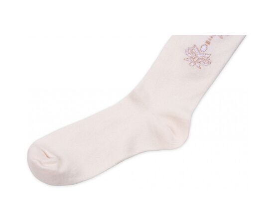 Колготки UCS Socks с розовыми цветочками по бокам (M0C0301-0876-3G-beige), изображение 2 Колготки UCS Socks с розовыми цветочками по бокам (M0C0301-0876-3G-beige), изображение 2