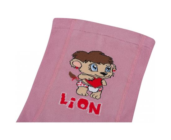 Колготки UCS Socks со львенком (M0C0301-0922-3G-pink), изображение 3 Колготки UCS Socks со львенком (M0C0301-0922-3G-pink), изображение 3