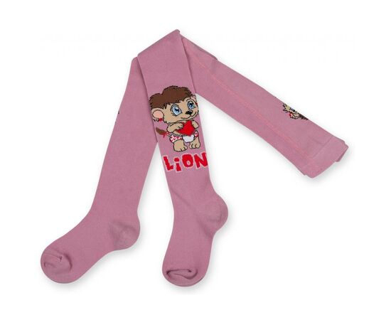 Колготки UCS Socks со львенком (M0C0301-0922-3G-pink)