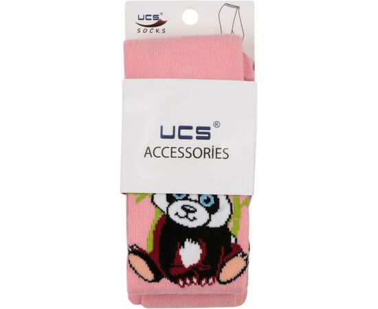 Колготки UCS Socks с пандой (M0C0301-0922-3G-pink), изображение 4 Колготки UCS Socks с пандой (M0C0301-0922-3G-pink), изображение 4