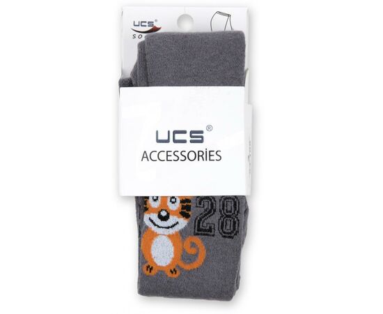 Колготки UCS Socks "Tiger" темно-серые (M0C0301-0857-3B-darkgray), изображение 5 Колготки UCS Socks "Tiger" темно-серые (M0C0301-0857-3B-darkgray), изображение 5