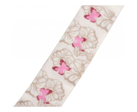 Колготки BNM с бежевыми цветочками на светлом фоне (M0C0301-0979-3G-beige white), изображение 4 Колготки BNM с бежевыми цветочками на светлом фоне (M0C0301-0979-3G-beige white), изображение 4