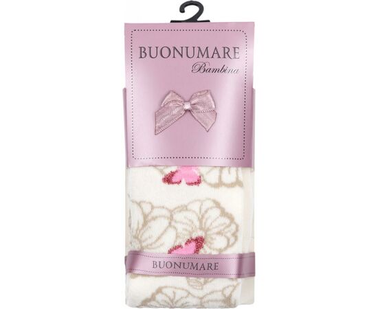 Колготки BNM с бежевыми цветочками на светлом фоне (M0C0301-0979-3G-beige white), изображение 5 Колготки BNM с бежевыми цветочками на светлом фоне (M0C0301-0979-3G-beige white), изображение 5