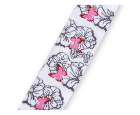 Колготки BNM с серыми цветочками на белом фоне (M0C0301-0979-5G-gray white), изображение 4 Колготки BNM с серыми цветочками на белом фоне (M0C0301-0979-5G-gray white), изображение 4