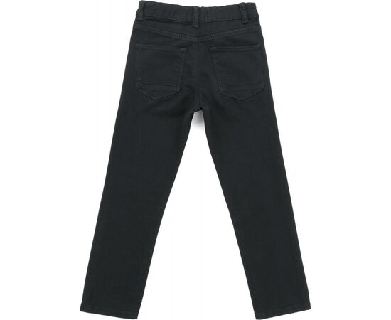 Штани дитячі Breeze з джинсової тканини (OZ-17606-116B-black), зображення 2 Штани дитячі Breeze з джинсової тканини (OZ-17606-116B-black), зображення 2