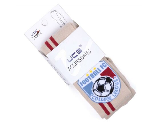 Колготки UCS Socks с футбольным мячом (M0C0301-1140-3B-beige), изображение 3 Колготки UCS Socks с футбольным мячом (M0C0301-1140-3B-beige), изображение 3