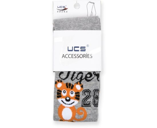 Колготки UCS Socks "Tiger" (M0C0301-0857-5B-graymelange), изображение 5 Колготки UCS Socks "Tiger" (M0C0301-0857-5B-graymelange), изображение 5