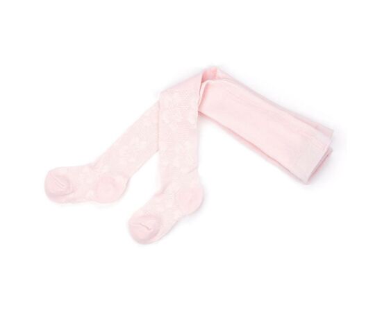 Колготки BNM ажурные в цветочек (M0C0301-1151-68G-pink)
