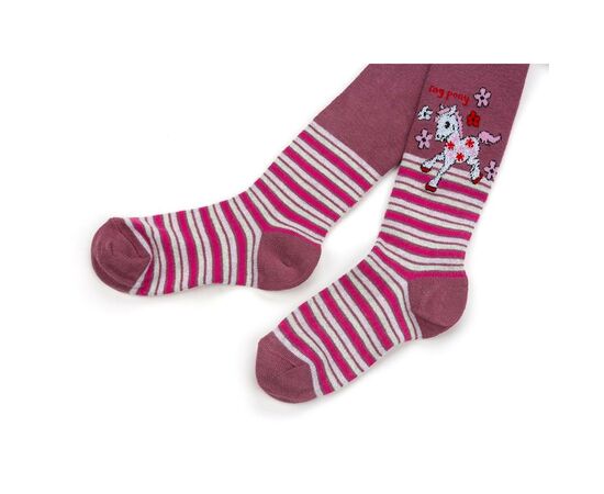 Колготки UCS Socks с пони (M0C0301-0860-98G-pink), изображение 2 Колготки UCS Socks с пони (M0C0301-0860-98G-pink), изображение 2