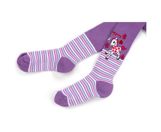Колготки UCS Socks с пони (M0C0301-0860-98G-purple), изображение 2 Колготки UCS Socks с пони (M0C0301-0860-98G-purple), изображение 2