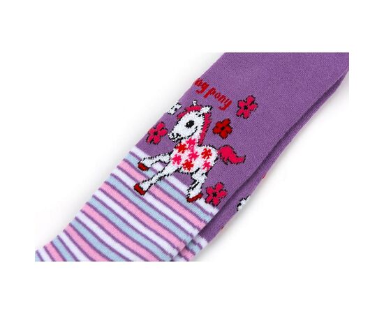 Колготки UCS Socks с пони (M0C0301-0860-98G-purple), изображение 3 Колготки UCS Socks с пони (M0C0301-0860-98G-purple), изображение 3