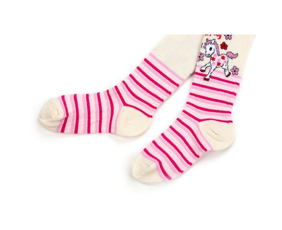Колготки UCS Socks с пони (M0C0301-0860-98G-beige), изображение 2 Колготки UCS Socks с пони (M0C0301-0860-98G-beige), изображение 2