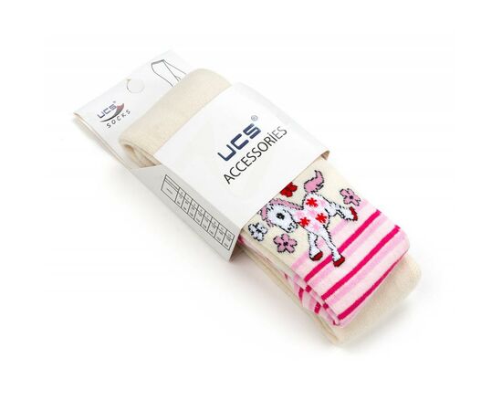 Колготки UCS Socks с пони (M0C0301-0860-98G-beige), изображение 4 Колготки UCS Socks с пони (M0C0301-0860-98G-beige), изображение 4