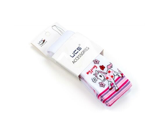 Колготки UCS Socks с пони (M0C0301-0860-98G-white), изображение 4 Колготки UCS Socks с пони (M0C0301-0860-98G-white), изображение 4
