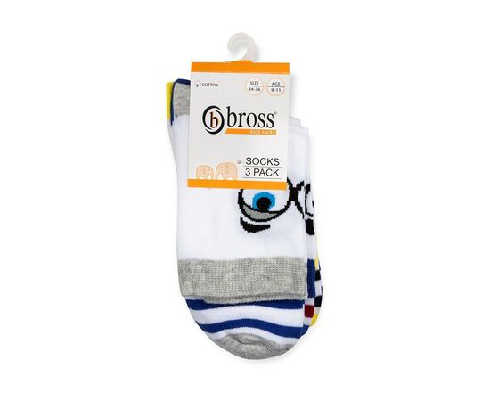 Носки Bross с рисунком (14499-9-11B-mix), изображение 2 Носки Bross с рисунком (14499-9-11B-mix), изображение 2
